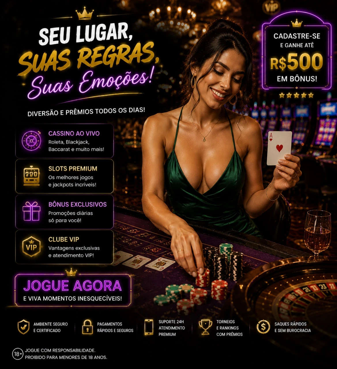 Benefícios VIP
